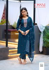 Gungun By Ossm Viscose Embroidery Wholesale Kurti With Bottom Dupatta In India